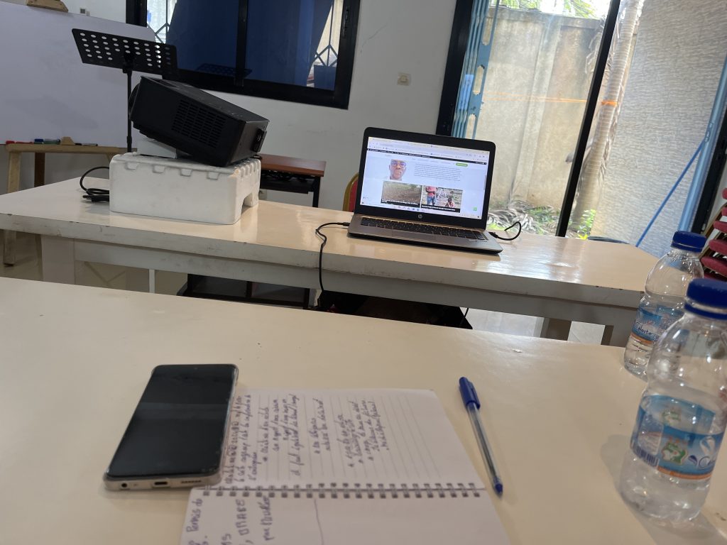 Formation pour la gestion du site Internet de Keras Agence